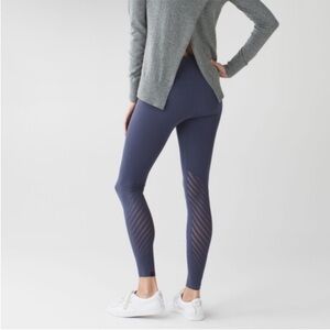 Lululemon Enlighten Tights in Cadet Blue